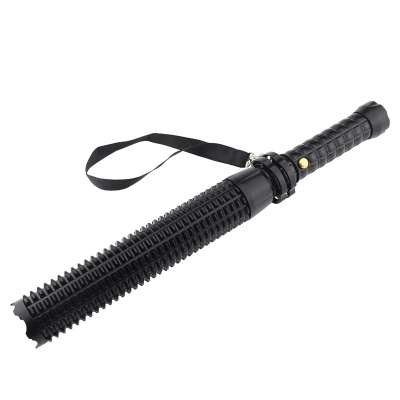 High Power Self Defence Rechargeable zoomable Baton Flashlight Torch