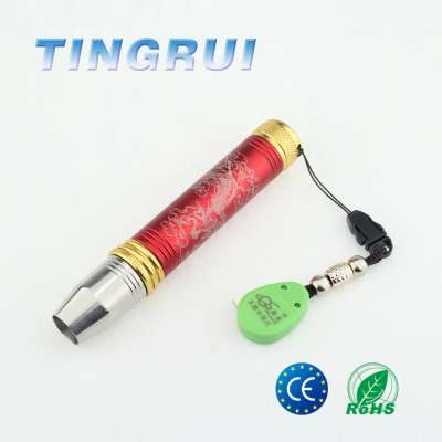 New Stanless Steel Rechargeable led Gem torch