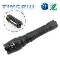 Specialized Telescopic Tactical G700 Flashlight,Super power durability and strobe Flashlight