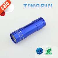 High Power Battery Portable Colorful Led Mini Flashlight