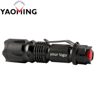 Amazon Best Selling Portable Torch Ultra Bright AA Battery Rechargeable LED Tactical Flashlight