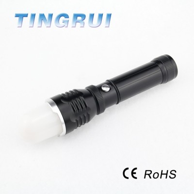 Powerful Led Flashlight Magnetic Base Light Led Rechargeable Torch