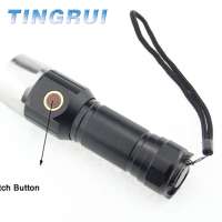 30000 Lumen Ultra Bright Aluminium Rechargeable LED Torch Flashlight